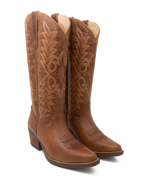 Bota Vaquera Miel Cowboy Western 338503 miel